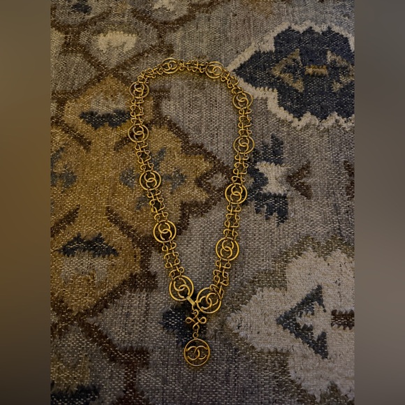 RARE Chanel Gold CC Link Belt Vintage - Picture 3 of 13